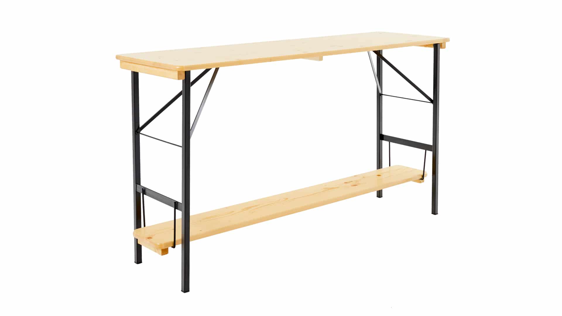 The poseur table "200x60" with footboard