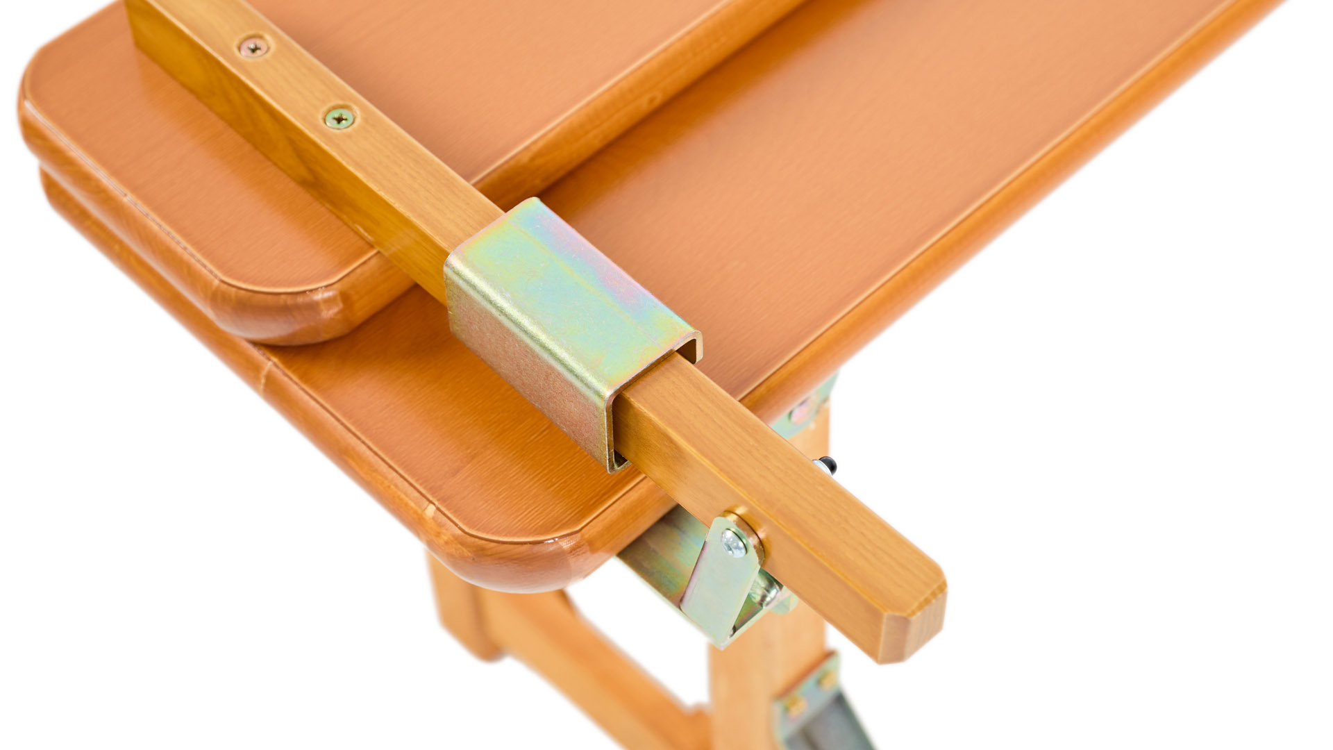 Detail photo of the folded backrest of the design set Rustica 