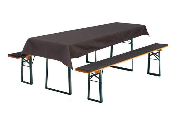Bierbankauflage für 220 cm Garnituren, 3 cm dick für mehr Komfort.