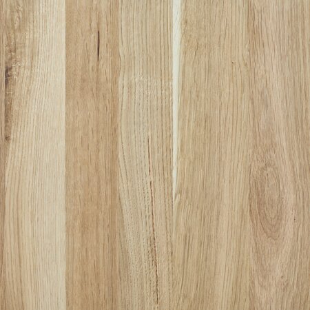 Die Holzplatte der Designgarnitur Lago in Eiche.