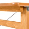 Die Stapelleisten der Designgarnitur Rustica schützen die Garnitur beim Stapeln, Transportieren und Aufbauen.
